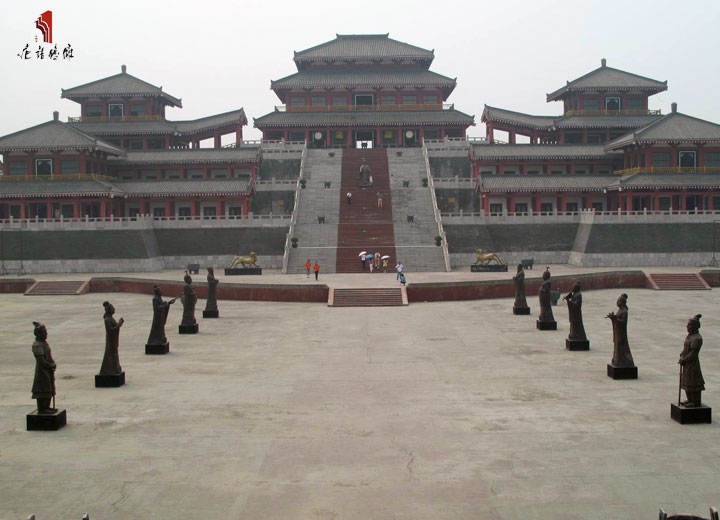 秦代建筑之色彩