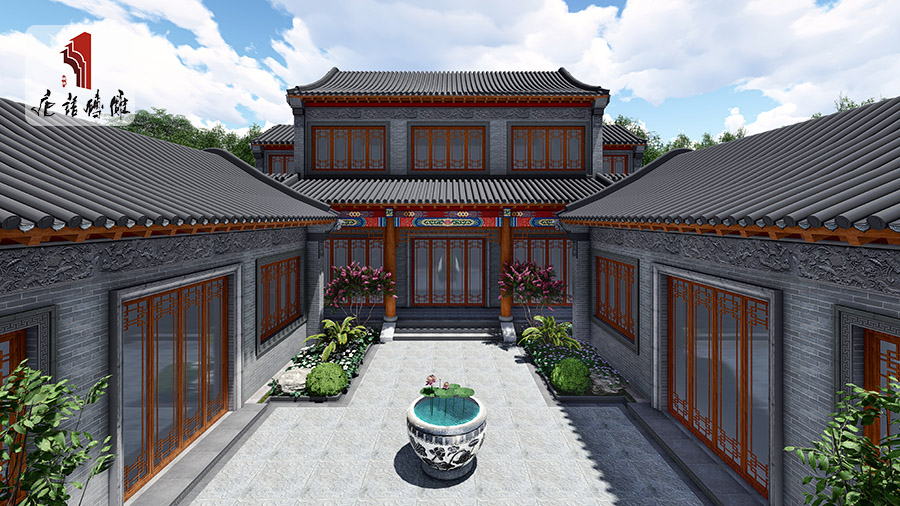 中式四合院建筑