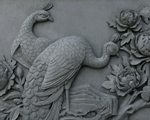 美妙的砖雕图案—花鸟砖雕图案