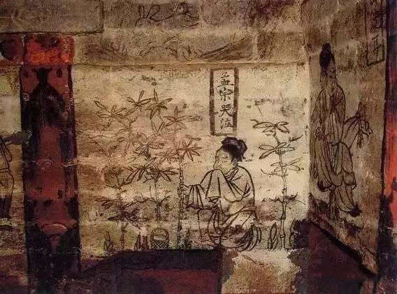上好牢砖雕壁画墓东西壁